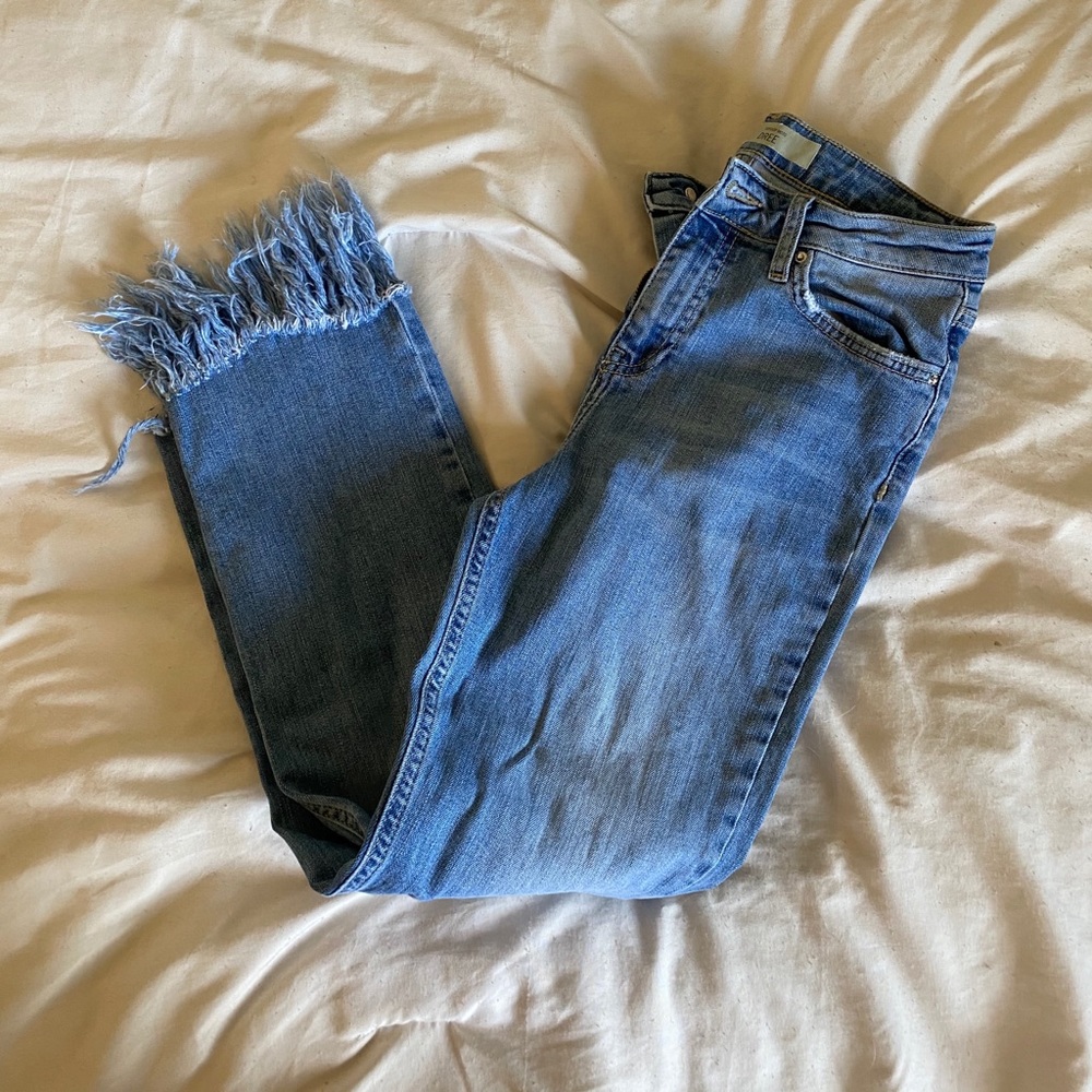 DREE topshop fringe jeans
